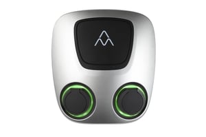 Charge Amps Aura Silver Aluminum Wall 3