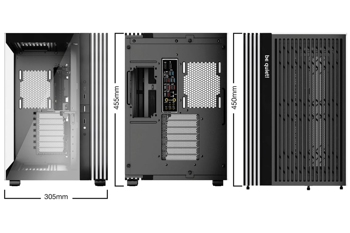 be quiet! LIGHT BASE 600 DX Black Midi Tower Czarny
