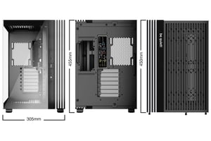 be quiet! LIGHT BASE 600 DX Black Midi Tower Czarny