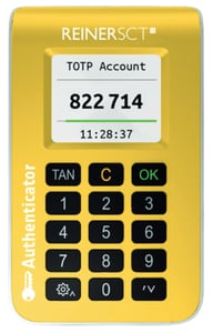 Reiner SCT 2708015-000 authentication device, 5 years