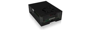 ICY BOX IB-RP108 Case, Anthracite, Black
