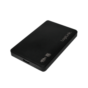LogiLink UA0256 Hard Drive Enclosure, Black, 2.5"