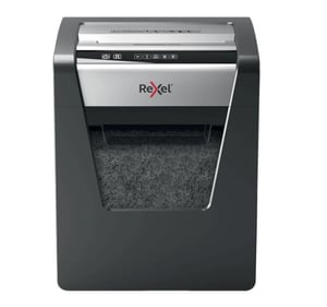 Rexel Momentum M510 dokumentförstörare, mikroskärning, 58 dB, svart