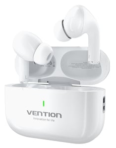 Vention Echo Lite E11 True Wireless Stereo (TWS) Over-Ear Headset Calls/Music USB Type-C Bluetooth White