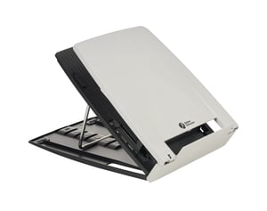 BakkerElkhuizen Ergo-Q 330 Circular Laptop Stand Black, Gray 43.2 cm (17")