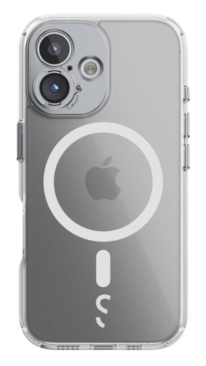 ShiftCam S-DA61-CL Handyhülle 15,5 cm (6.1") Silber, Transparent