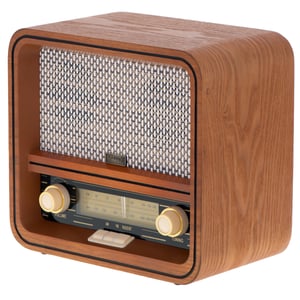 Camry Premium CR 1188 radio Osobisty Analogowy Czarny, Biały, Drewno