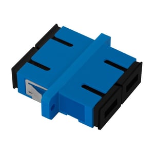 Qoltec 54142 fiberoptisk adapter SC/UPC 1 szt. Blå