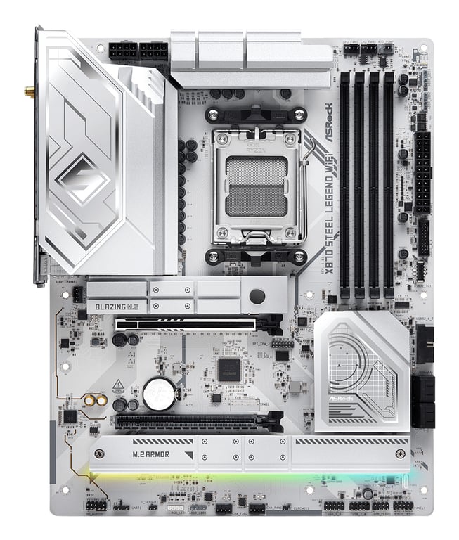 Asrock X870 Steel Legend WiFi AMD X870 Gniazdo AM5 ATX