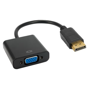 Akyga AK-AD-36 0.15 m VGA (D-Sub) to DisplayPort Cable Adapter, Black