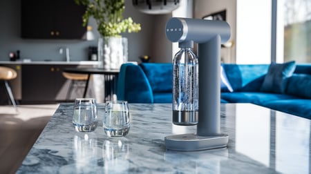 Smeg SKC01SBM saturator Plastik Niebieski