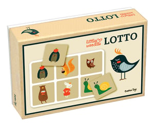 Barbo Toys 5408 Little Woodies - Lotto Gra planszowa