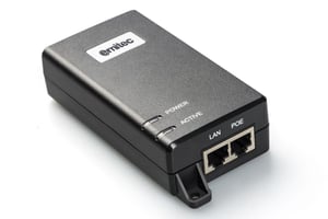 Ernitec ELECTRA-P2-60W-1 PoE-Adapter für Fast Ethernet und Gigabit Ethernet, 52 V
