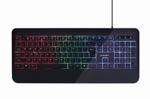 Gembird KB-UML-03 klawiatura Gaming USB QWERTY US English Czarny