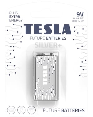 Tesla 8594183392301 Household Battery Disposable 6LR61 Alkaline Battery