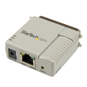 StarTech PM1115P2 Ethernet LAN Print Server, Beige