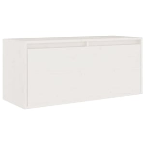 VidaXL 813457 Shelf, White Pine