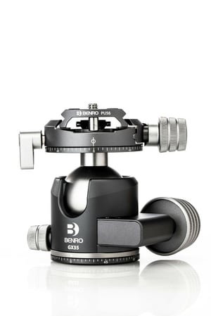 Benro GX35 stativhuvud Grå, Silver 3/8" Boll (form)