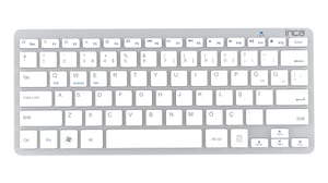 Inca IBK-569BT klawiatura Dom Bluetooth Metaliczny, Srebrny