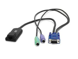 HPE KVM CAT5 1-pack PS/2 Interface Adapter KVM Cable