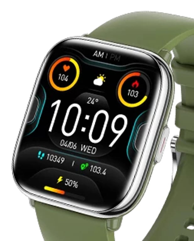 фото Смарт-годинник MyPhone Watch Pastel Silver/Green