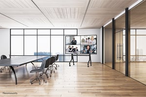 Neomounts FL50-575BL1 stojak do multimediów Czarny Karta multimedialna/wózek multimedialny
