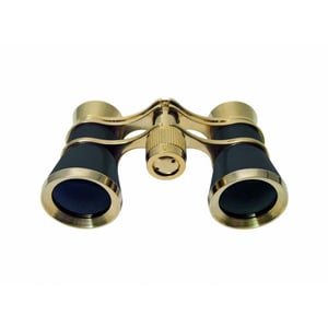 Braun 3 x 25 Opera BK-7 Binoculars, Black, Gold