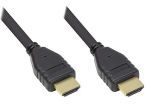 Alcasa GC-M0138 2 m HDMI Cable, HDMI Type A (Standard), Black