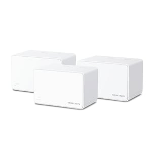 Mercusys Halo H80X (3-pack) Dual-band (2.4 GHz/5 GHz) Wi-Fi 6 (802.11ax) Biały Wewnętrzny