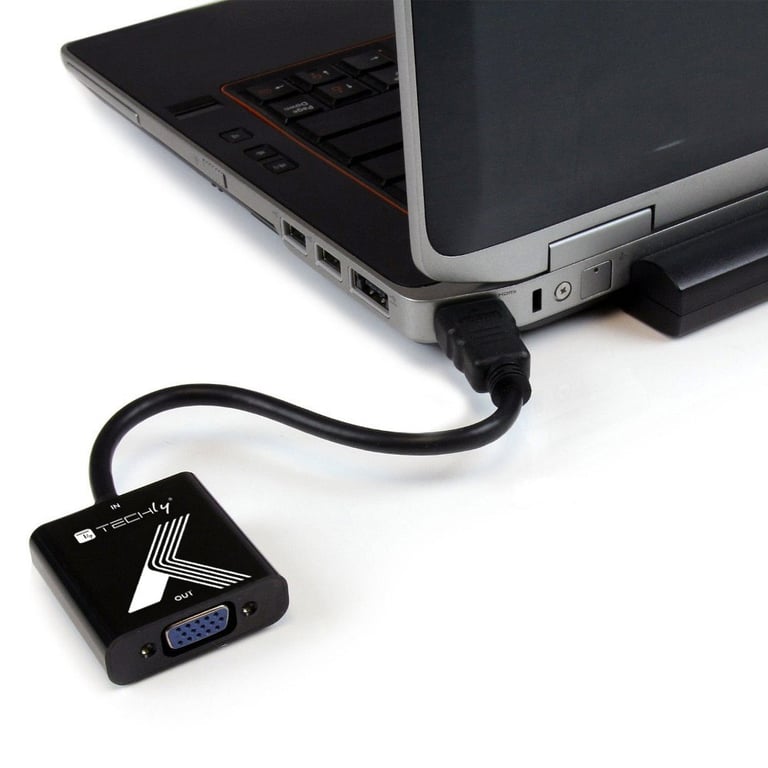 Techly IDATA HDMI-VGA2P konwerter sygnału wideo 1920 x 1200 px