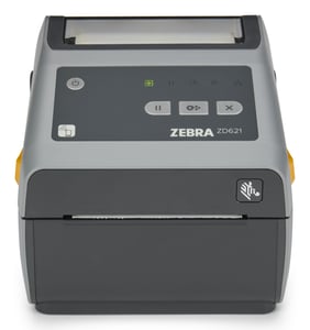 Zebra ZD621 etikettskrivare, direkttermisk, 203 x 203 DPI, 203 mm/s, trådbunden och trådlös, trådbundet LAN, Bluetooth