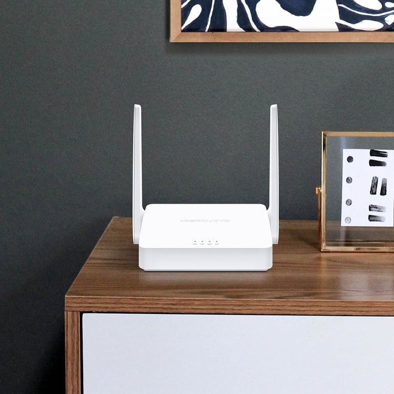 Mercusys MW302R router bezprzewodowy Fast Ethernet Jedna częstotliwości (2,4 GHz) Biały