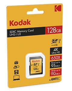 Emtec EKMSD128GXC10HPRK flashminne 128 GB SDXC UHS-I Klass 10