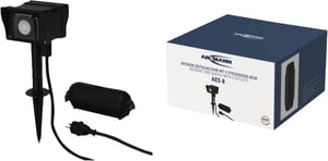 Ansmann 1260-0012 czasomierz elektryczny Czarny Czasomierz dzienny/tygodniowy
