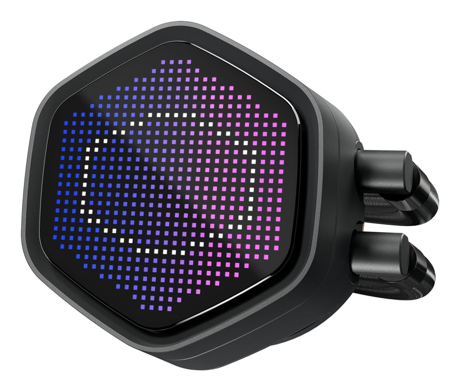 фото Водяне охолодження Cooler Master MasterLiquid 360 Atmos II Pixel LCD Black (MLX-D36M-A25SZ-P1)