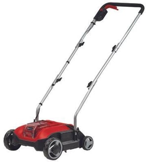 Einhell GC-SC 18/28 Li-Solo Push Lawn Mower, Battery-Powered, Black, Red