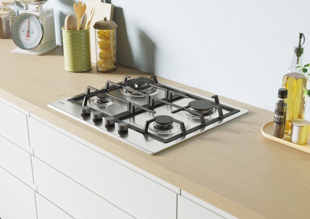 фото Варильна поверхня газова Candy CHG6BR4WX