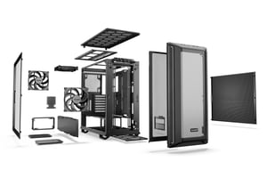 be quiet! Dark Base 701 Black Midi Tower Czarny
