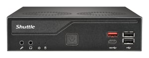 Shuttle Slim PC DH810 Wielkość PC 1.35L Czarny LGA 1851 (Socket V1)