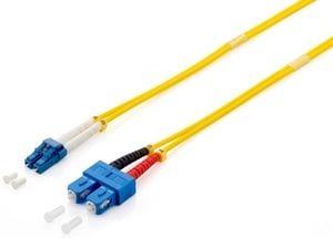 Equip 254336 InfiniBand-/Glasfaserkabel 10 m LC-SC Gelb