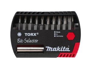 Makita P-53768 screwdriver bit set, 11 pcs.