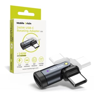 Mobile Origin MO-240WRA-CB5 kabel USB USB 3.2 Gen 1 (3.1 Gen 1) 1 m USB C 0,48 Gbit/s 240 W Czarny