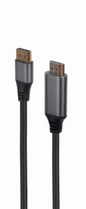 Gembird CC-DP-HDMI-4K-6 kabeladapter 1,8 m DisplayPort till HDMI typ A (standard) svart