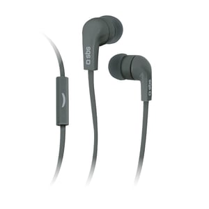 SBS TEFLAT2INEARK Kopfhörer/Headset, kabelgebunden, In-Ear, Telefonie/Musik, schwarz