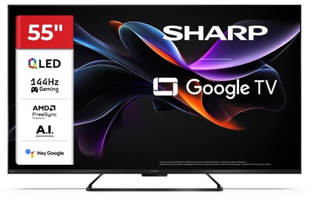 Sharp 55HR7265E Telewizor 139,7 cm (55") 4K Ultra HD