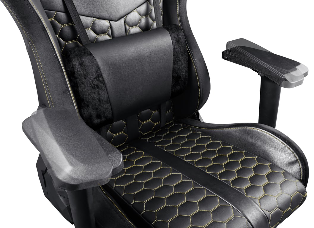 Trust GXT 712 Resto Pro Uniwersalny fotel dla gracza Czarny, Żółty