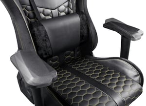 Trust GXT 712 Resto Pro Uniwersalny fotel dla gracza Czarny, Żółty