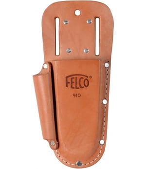 Felco 910+ walizka na narzędzia Brązowy Skóra