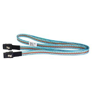 Supermicro mini SAS/mini SAS 0,2 m Svart, Blå