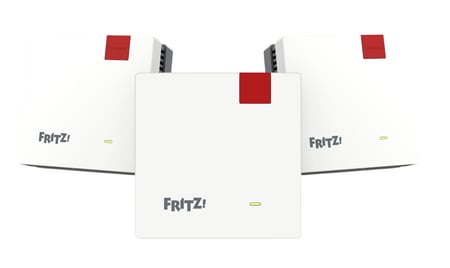Mesh Set 20003127 siatkowy system wi-fi Dual-band (2.4 GHz/5 GHz) Wi-Fi 6 (802.11ax) Czerwony, Biały Wewnętrzny